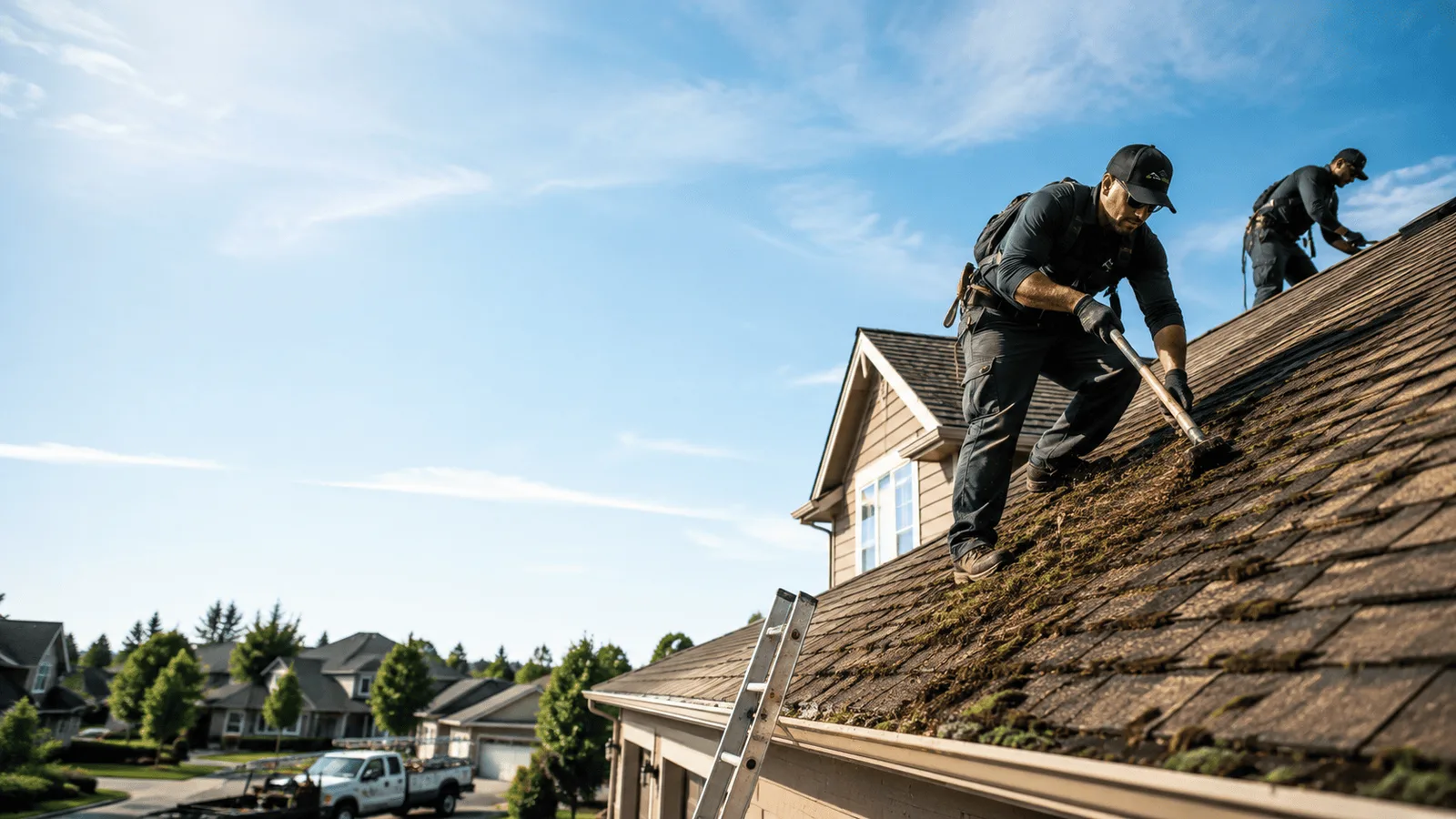 Roof Moss Removal in Cutler, CA near me